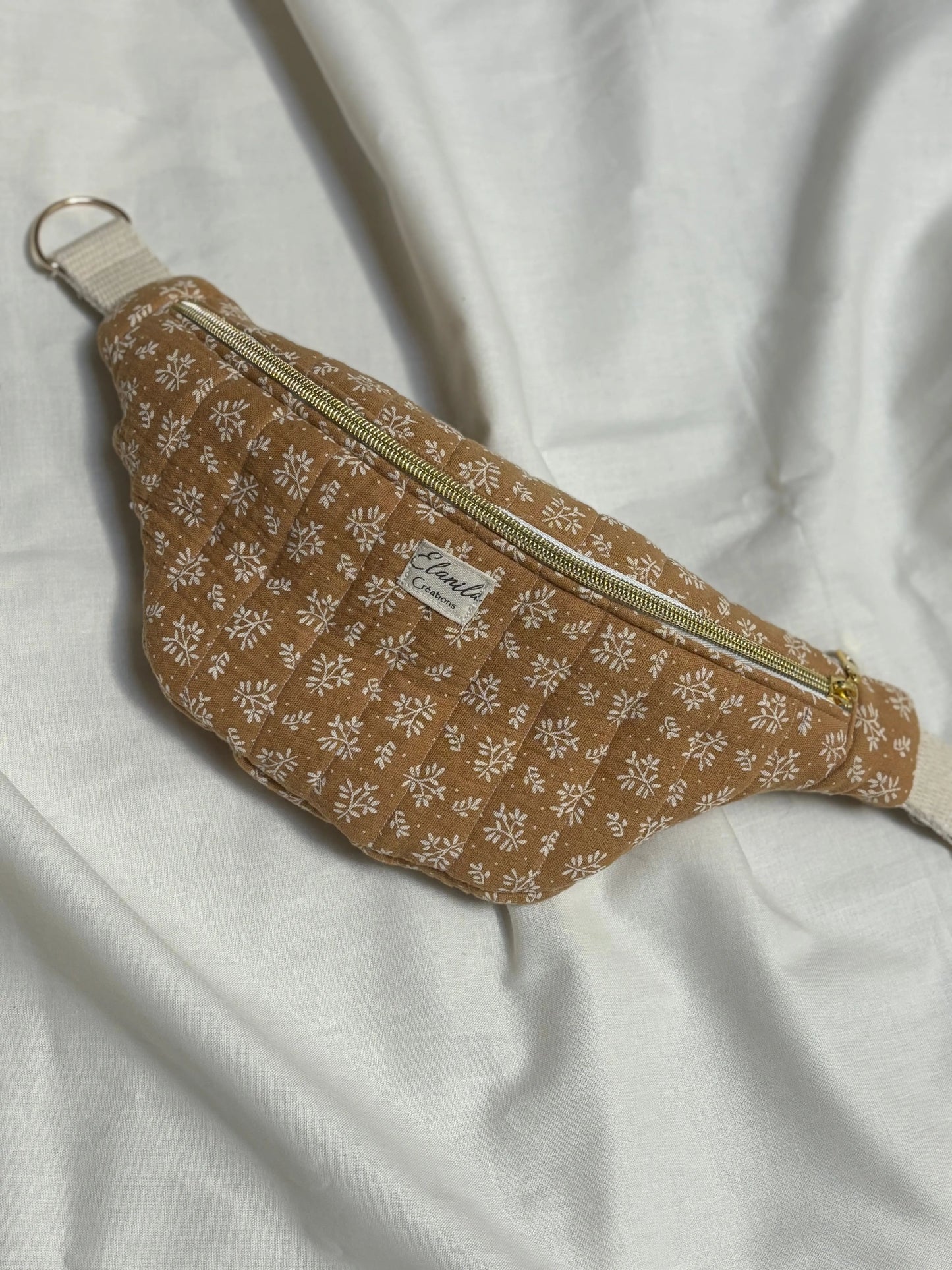 Sac banane imprimé meesya camel Ma boutique